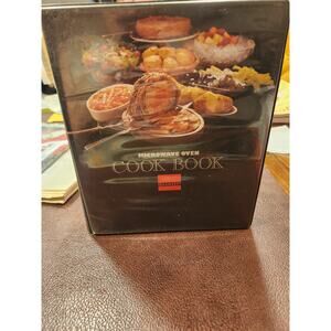 Vintage Sharp Microwave Cookbook in Binder‎ printed in Japan
